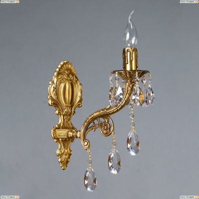 8828/1 AB Tear Drop Бра хрустальное AMBIENTE by BRIZZI, серия: Ferro