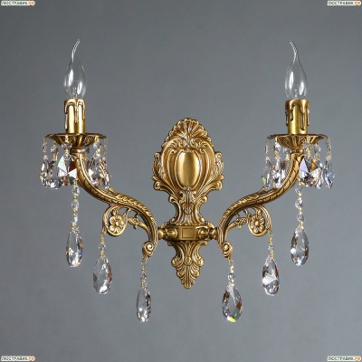 8828/2 AB Tear Drop Бра хрустальное AMBIENTE by BRIZZI, серия: Ferro