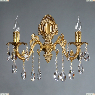 2118/2 AB Tear Drop Бра хрустальное AMBIENTE by BRIZZI, серия: Granada