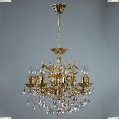 2128/8 WP Tear Drop Люстра хрустальная AMBIENTE by BRIZZI, серия: Leon