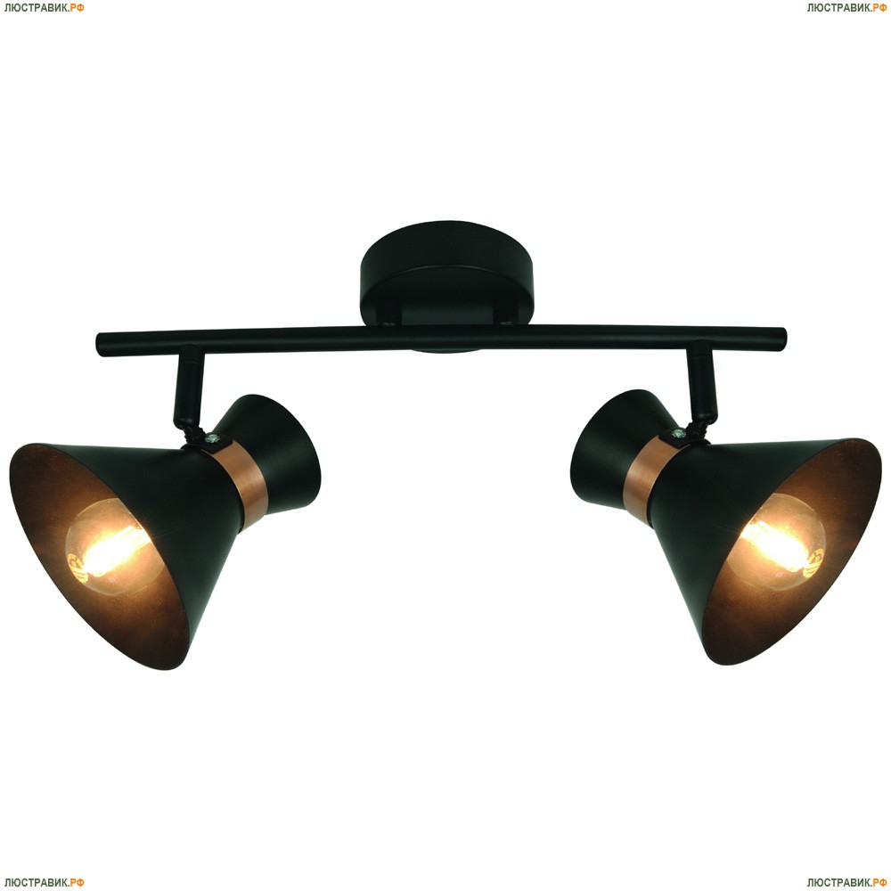 Спот A1406AP-2BK ★Arte Lamp, Черный► — Купить▼