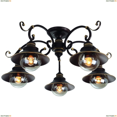 Люстра A4577PL-5CK ★Arte Lamp, Коричневый► — Купить▼