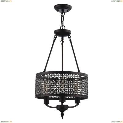 Люстра FR4166-PL-03C-BL ★Freya, 3 x 60Вт☀, Коричневый► — Купить▼
