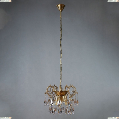 Люстра Ambiente by Brizzi Alicante 8888/3 CL AB Tear Drop - купить в интернет-магазине ЛЮСТРАВИК