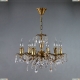 Люстра Ambiente by Brizzi Benisa 2226/6 AB New Leaf - купить в интернет-магазине ЛЮСТРАВИК