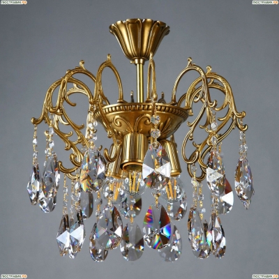 Люстра Ambiente by Brizzi Alicante 8888/3 PL AB Tear Drop - купить в интернет-магазине ЛЮСТРАВИК