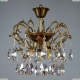 Люстра Ambiente by Brizzi Alicante 8888/3 PL PB Tear Drop - купить в интернет-магазине ЛЮСТРАВИК