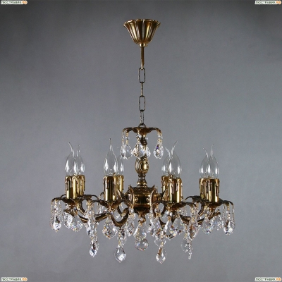 Люстра Ambiente by Brizzi Benisa 2226/8 PB New Leaf - купить в интернет-магазине ЛЮСТРАВИК