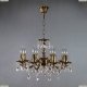Люстра Ambiente by Brizzi Benisa 2226/8 PB New Leaf - купить в интернет-магазине ЛЮСТРАВИК