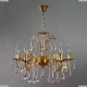 Люстра Ambiente by Brizzi Granada 2118/5 AB Leaf Crystal - купить в интернет-магазине ЛЮСТРАВИК Люстра Ambiente by Brizzi Granada 2118/5 AB Leaf Crystal - купить в интернет-магазине ЛЮСТРАВИК