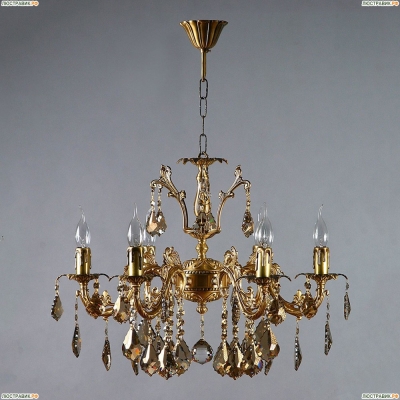 Люстра Ambiente by Brizzi Granada 2118/6 AB Honey Leaf - купить в интернет-магазине ЛЮСТРАВИК