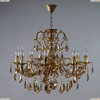 Люстра Ambiente by Brizzi Alicante 8888/8 AB Honey Leaf - купить в интернет-магазине ЛЮСТРАВИК
