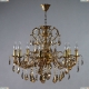 Люстра Ambiente by Brizzi Alicante 8888/8 AB Honey Leaf - купить в интернет-магазине ЛЮСТРАВИК