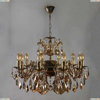 Люстра Ambiente by Brizzi Granada 2118/10 PB Honey Leaf - купить в интернет-магазине ЛЮСТРАВИК