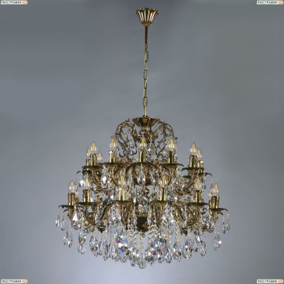 Люстра Ambiente by Brizzi Granada 2118/12+12 PB Tear Drop - купить в интернет-магазине ЛЮСТРАВИК