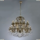 Люстра Ambiente by Brizzi Granada 2118/12+12 PB Tear Drop - купить в интернет-магазине ЛЮСТРАВИК