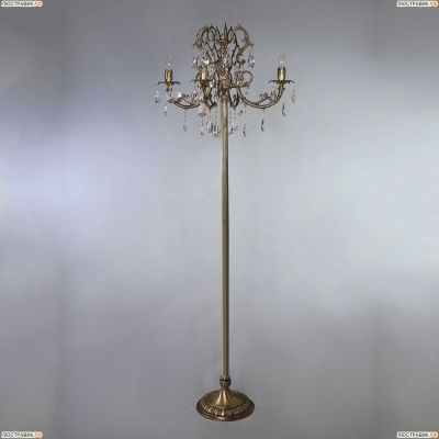 Торшер Ambiente by Brizzi Alicante 8888F/4 AB Tear Drop - купить в интернет-магазине ЛЮСТРАВИК