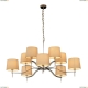 Люстра 1341/02 LM-10 ★Divinare, Хром► — Купить▼