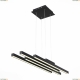 SL933.403.04 Подвесной светодиодный светильник ST Luce Samento Black - купить в интернет-магазине Люстравик