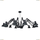 Люстра A2043SP-12BK ★Arte Lamp, Черный► — Купить▼