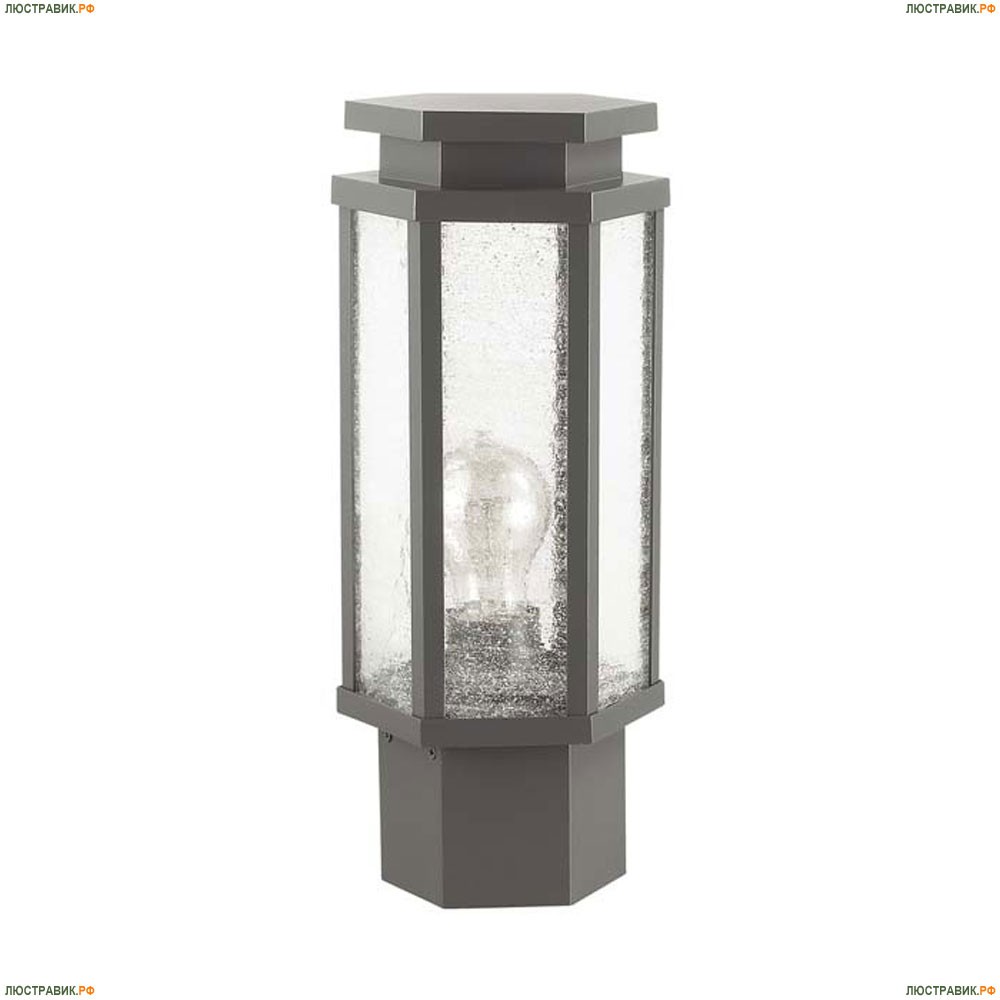 Светильник 4048/1B ★Odeon Light, 1 x 100Вт☀, Тёмно-серый► — Купить▼