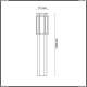 Светильник 4048/1F ★Odeon Light, 1 x 100Вт☀, Тёмно-серый► — Купить▼