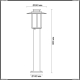 Светильник 4047/1F ★Odeon Light, 1 x 18Вт☀, Коричневый► — Купить▼