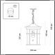 Подвес 4044/1 ★Odeon Light, 1 x 100Вт☀, Черный► — Купить▼