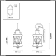 Светильник 4045/3W ★Odeon Light, 3 x 60Вт☀, Черный► — Купить▼
