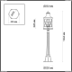Светильник 4045/3F ★Odeon Light, 3 x 60Вт☀, Черный► — Купить▼