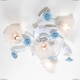 Потолочная люстра Lucia Tucci Fiori Di Rose Fiori Di Rose 112.3.1 - купить в интернет-магазине ЛЮСТРАВИК