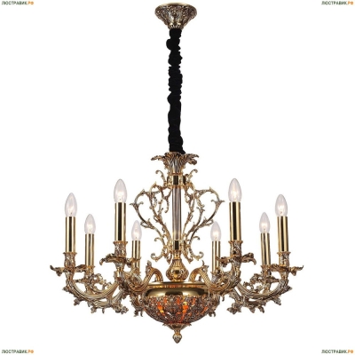 Подвесная люстра Lucia Tucci Firenze Antique Gold Firenze 1780.8.2 Antique Gold - купить в интернет-магазине ЛЮСТРАВИК