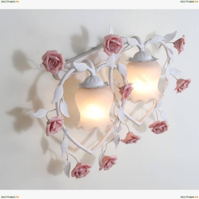 Бра Lucia Tucci Fiori Di Rose Fiori Di Rose W110.2 - купить в интернет-магазине ЛЮСТРАВИК