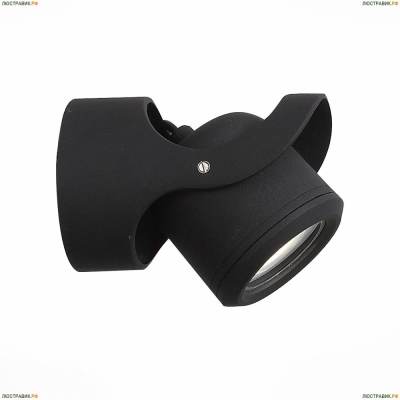 Уличный настенный светодиодный светильник ST Luce Round Black SL093.401.01 - купить в интернет-магазине ЛЮСТРАВИК
