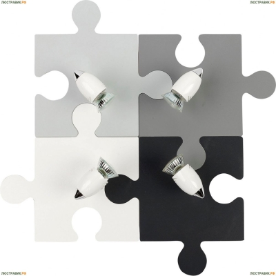 Спот Nowodvorski Puzzle Gray 9728 - купить в интернет-магазине ЛЮСТРАВИК