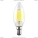 7020 (VG10-C1E14cold6W-F) Voltega Лампа светодиодная филаментная E14 6W 4000К, Свеча