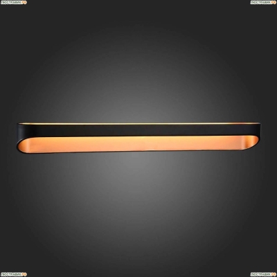 Настенный светодиодный светильник ST Luce Mensola Black SL582.411.01 - купить в интернет-магазине ЛЮСТРАВИК