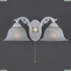 Бра A 9602/2 ★Reccagni Angelo, 2 x 60Вт☀, Белый► — Купить▼