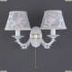 Бра A 9630/2 ★Reccagni Angelo, 2 x 60Вт☀, Белый► — Купить▼