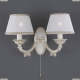 Бра A 9660/2 ★Reccagni Angelo, 2 x 60Вт☀, Белый► — Купить▼
