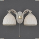 Бра A 9671/2 ★Reccagni Angelo, 2 x 60Вт☀, Белый► — Купить▼