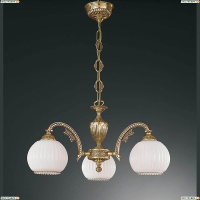 Люстра L 8800/3 ★Reccagni Angelo, 3 x 60Вт☀, Золото► — Купить▼