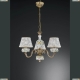 Люстра L 9000/3 ★Reccagni Angelo, 3 x 60Вт☀, Бронза► — Купить▼