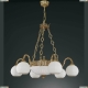 Люстра L 9300/6+2 ★Reccagni Angelo, 8 x 60Вт☀, Золото► — Купить▼