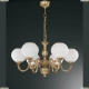 Люстра L 9350/6 ★Reccagni Angelo, 6 x 60Вт☀, Золото► — Купить▼