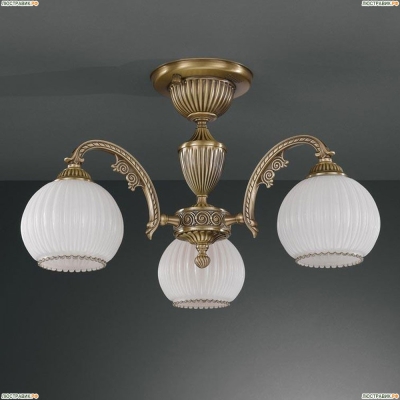 Люстра PL 8720/3 ★Reccagni Angelo, 3 x 60Вт☀, Бронза► — Купить▼