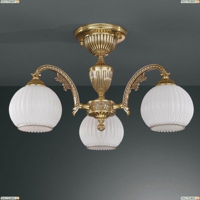 Люстра PL 8820/3 ★Reccagni Angelo, 3 x 60Вт☀, Золото► — Купить▼