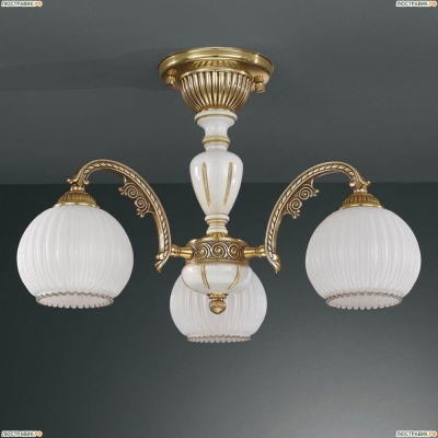 Люстра PL 8830/3 ★Reccagni Angelo, 3 x 60Вт☀, Золото► — Купить▼