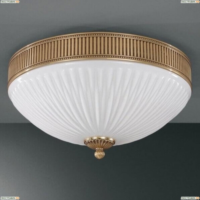 Светильник PL 9350/3 ★Reccagni Angelo, 3 x 60Вт☀, Золото► — Купить▼