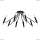 Люстра MOD620CL-16B ★Maytoni, 16 x 25Вт☀, Черный► — Купить▼